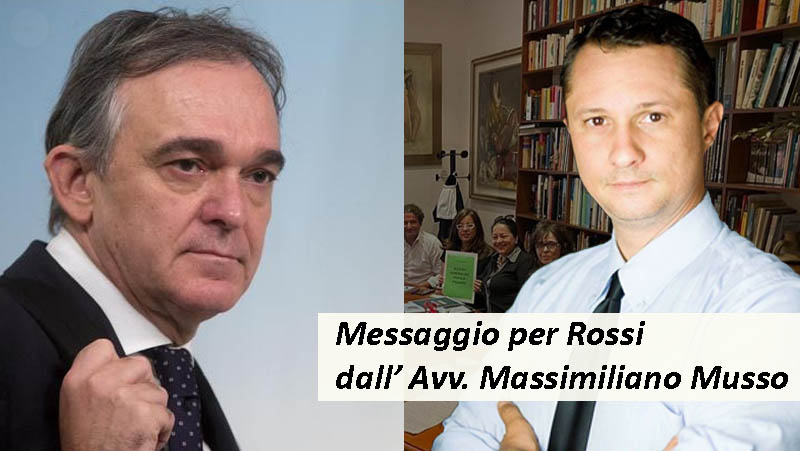 Messaggio per Rossi dall’ Avv. Massimiliano Musso