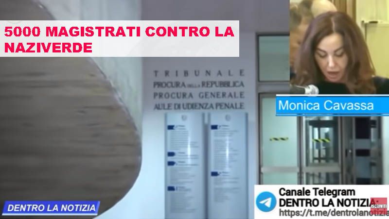 RIVOLTA DI OLTRE 5000 MAGISTRATI CONTRO LA NAZICARTA! ORA SONO RIMASTI DA MARCHIARE SOLO I LUPI!!!