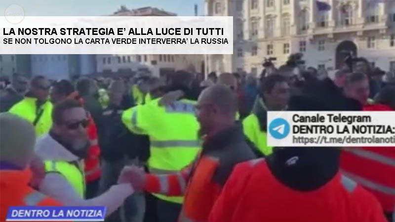 I PORTUALI – La nostra strategia annienterà questi criminali