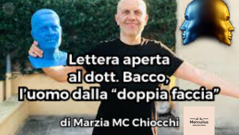 Pasquale Bacco, ripudiato dall’associazione L’Eretico che aveva fondato nell’intervista di piazza pulita – a voi le considerazioni