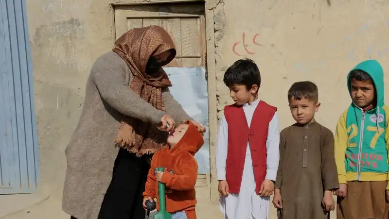 Il giorno di Natale in Afghanistan è stato dato il via alla campagna antipolio