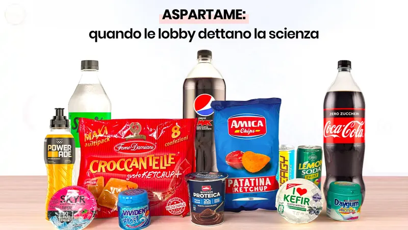 Alimenti senza zucchero: quando le lobby dettano la scienza aspartame quando le lobby dettano la scienza