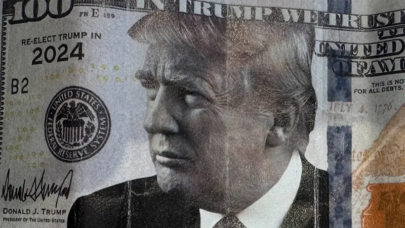 TRUMP FIRMA LE BANCONOTE DA 1$ TRUMP FIRMA LE BANCONOTE DA 1$