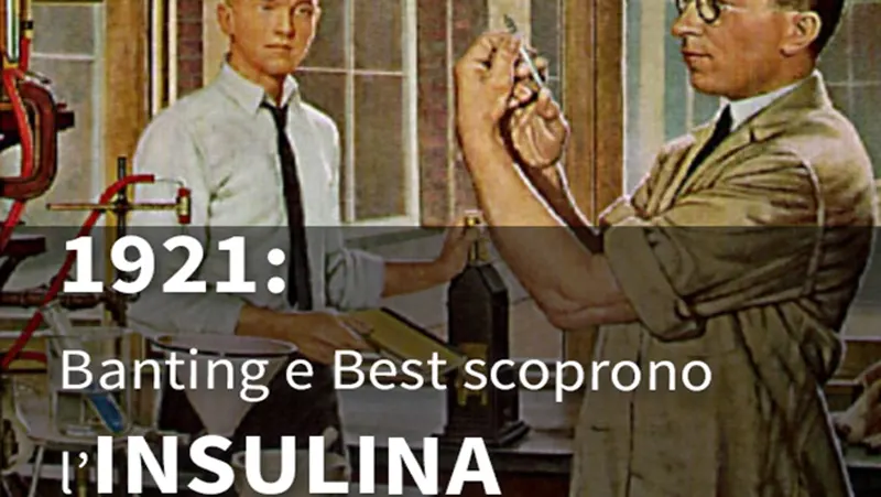 Quando Frederick Banting e Charles Best isolarono l’insulina nel 1921, l’impatto sul mondo intero fu dirompente Quando Frederick Banting e Charles Best isolarono l'insulina nel 1921 l'impatto sul mondo intero fu dirompente